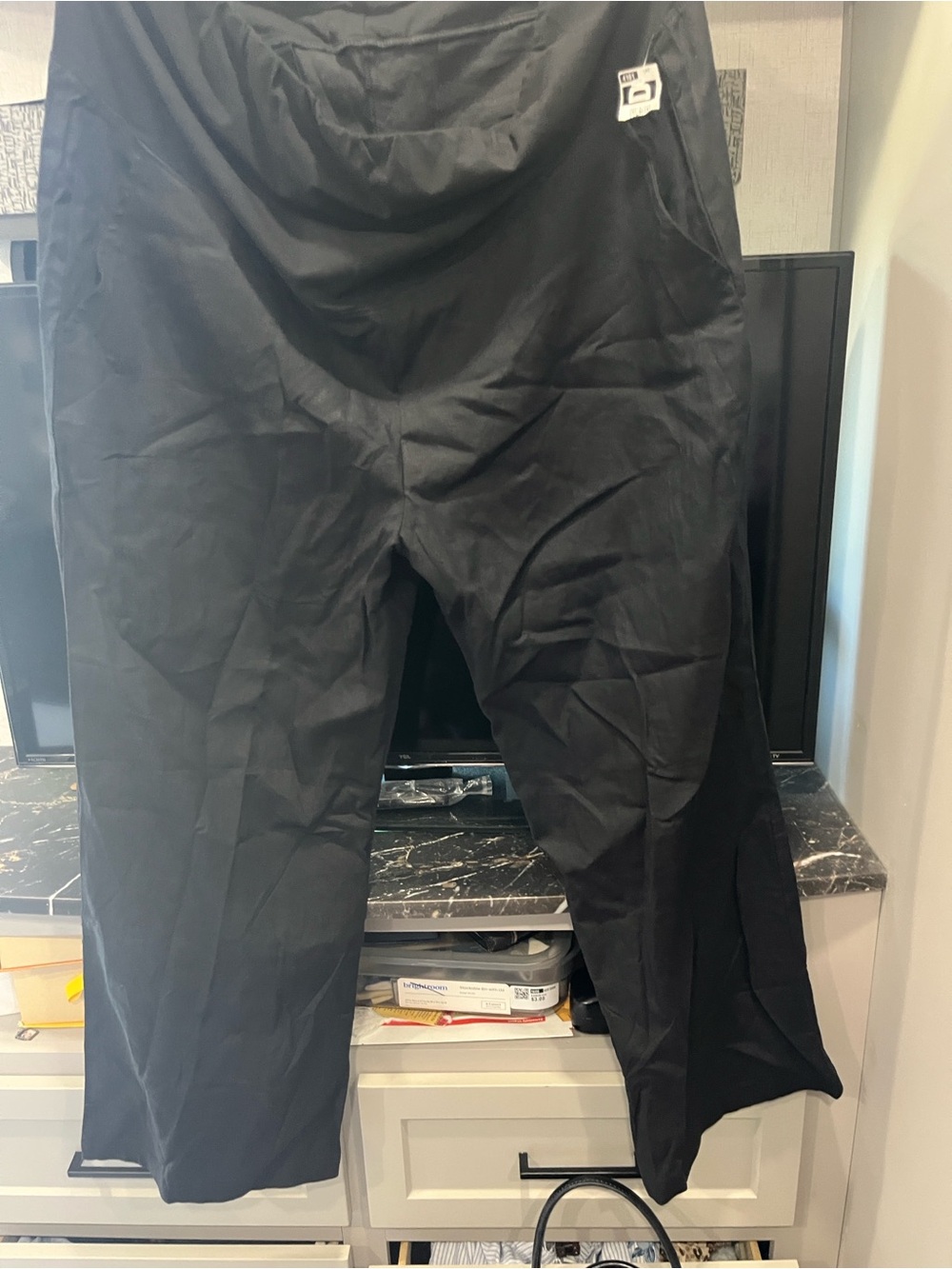 GAP Black Women's Wide-Leg Dress Pants Maternity